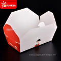 New paper to go food packing box